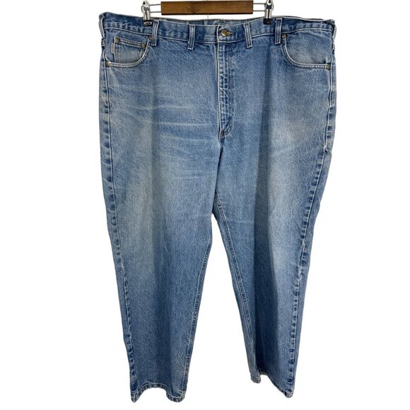 Carhartt Men's Relaxed Fit Straight Leg Jeans Size 46X29 - Picture 1 of 12